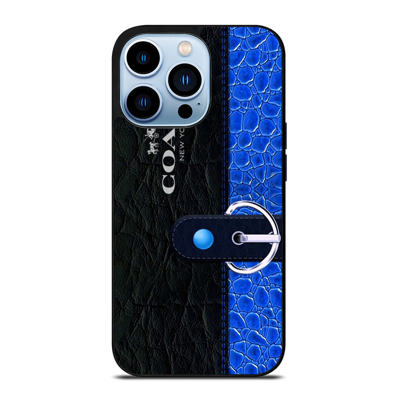 COACH BAG BLUE iPhone 13 Pro Max Case Cover